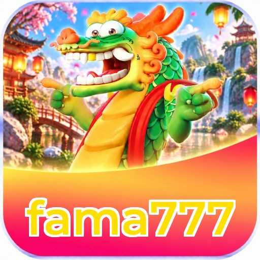 Interface da plataforma fama777 mostrando slots populares e bônus de boas-vindas